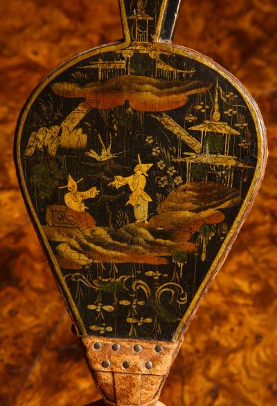 English Regency Chinoiserie Bellows circa 1810