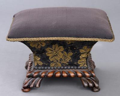 English Regency Ladies Footstool