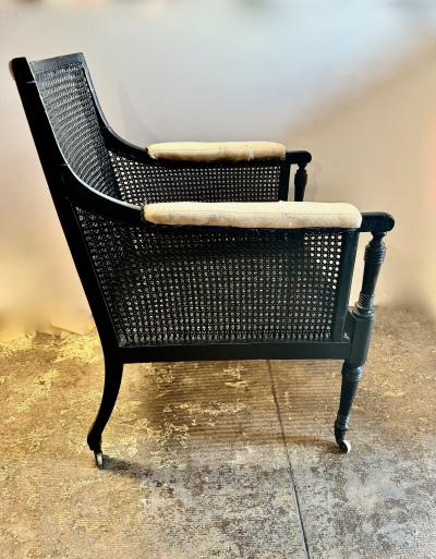 English Regency Library Bergere c 1800 1810