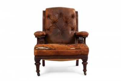 English Regency Mahogany Arm Chair