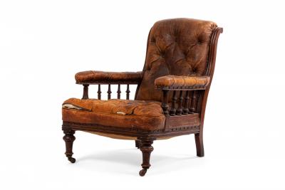 English Regency Mahogany Arm Chair
