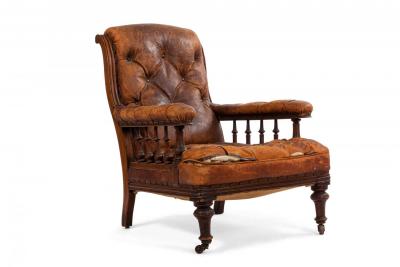 English Regency Mahogany Arm Chair