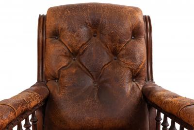 English Regency Mahogany Arm Chair