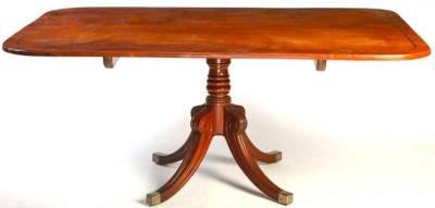 English Regency Mahogany Breakfast Table 19 Century