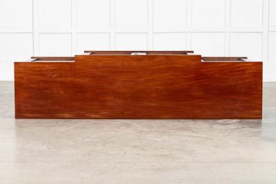 English Regency Mahogany Breakfront Sideboard