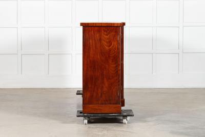 English Regency Mahogany Breakfront Sideboard