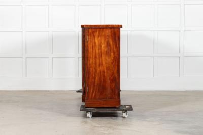 English Regency Mahogany Breakfront Sideboard