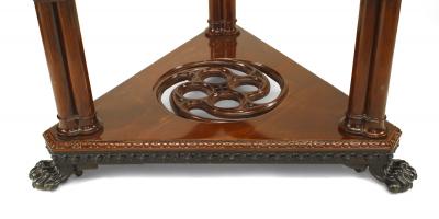 English Regency Mahogany Center Table