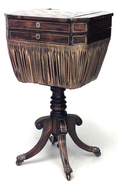 English Regency Mahogany Chess Checkers Game Table