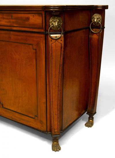 English Regency Mahogany Commode