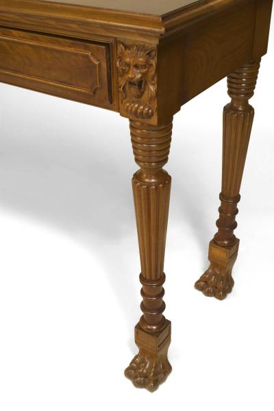 English Regency Mahogany Console Table