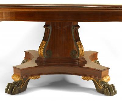 English Regency Mahogany Dining Table