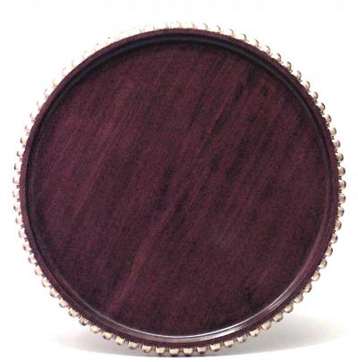 English Regency Mahogany Round End Table