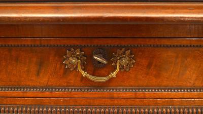 English Regency Mahogany Table Desk