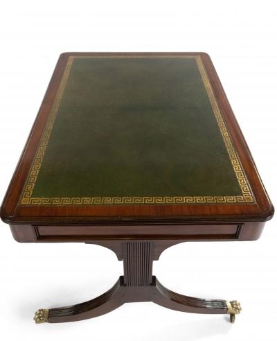 English Regency Mahogany Writing Desk