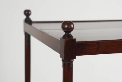 English Regency Mahogany tag re or Library Stand