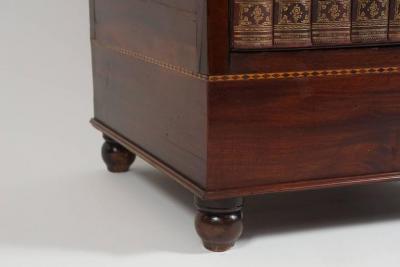 English Regency Mahogany tag re or Library Stand