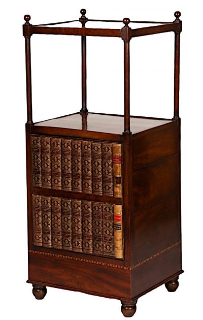 English Regency Mahogany tag re or Library Stand circa 1815