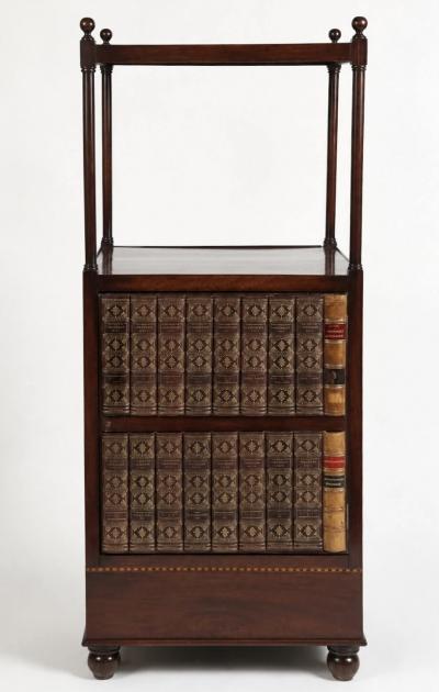 English Regency Mahogany tag re or Library Stand circa 1815