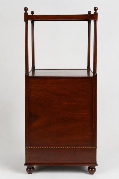 English Regency Mahogany tag re or Library Stand circa 1815