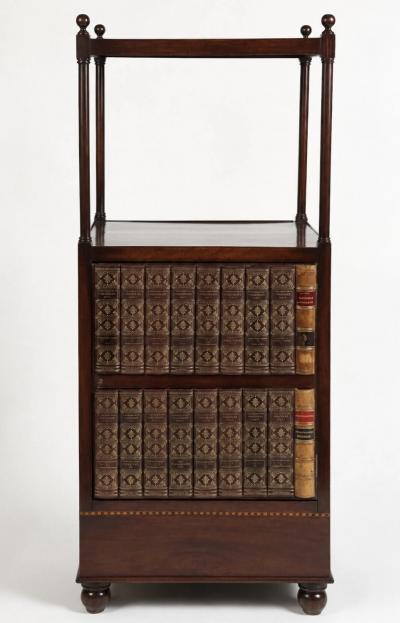English Regency Mahogany tag re or Library Stand circa 1815