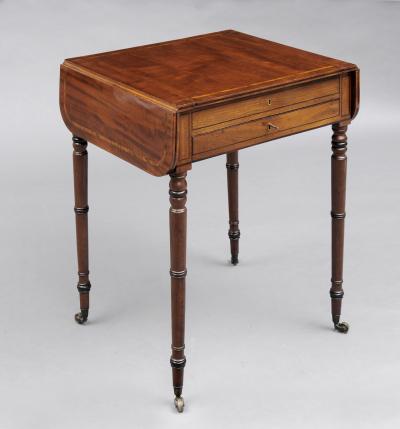English Regency Pembroke Games Table