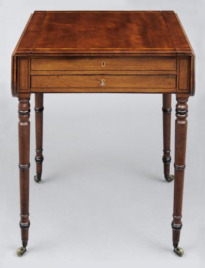 English Regency Pembroke Games Table
