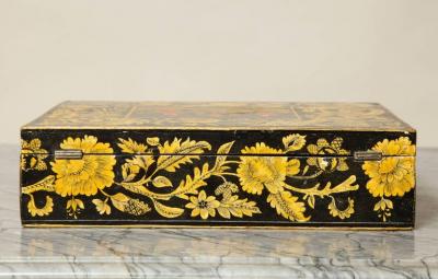 English Regency Penwork Box
