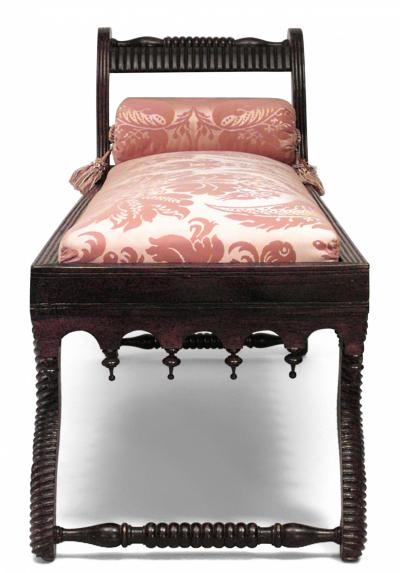 English Regency Rosewood Chaise