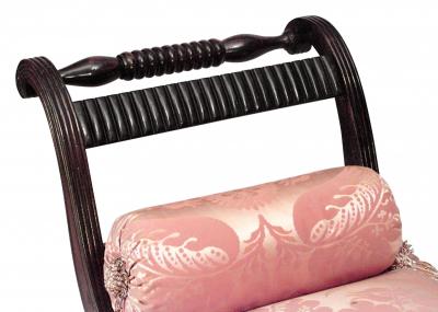 English Regency Rosewood Chaise
