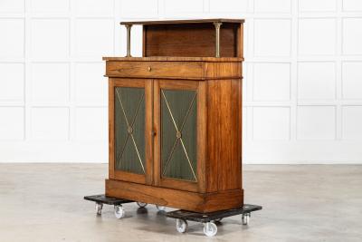 English Regency Rosewood Chiffonier