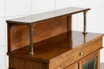 English Regency Rosewood Chiffonier