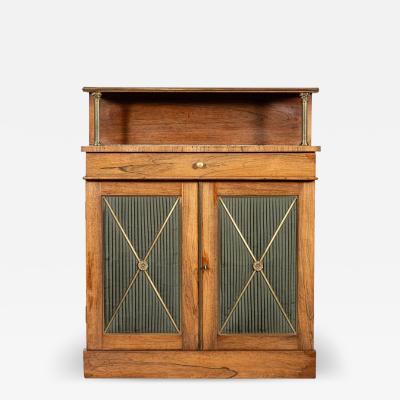English Regency Rosewood Chiffonier