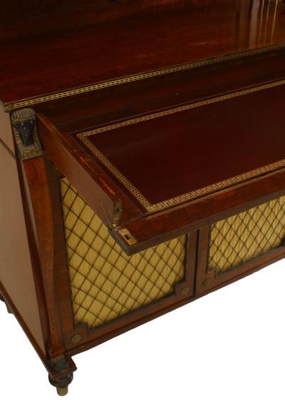 English Regency Rosewood Secretaire
