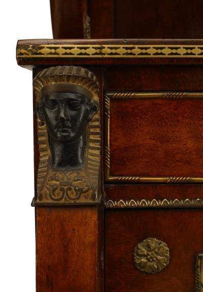 English Regency Rosewood Secretaire