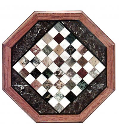 English Regency Satinwood Chess Checkers Game Table