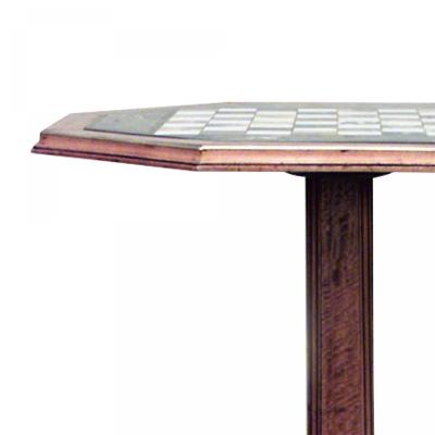 English Regency Satinwood Chess Checkers Game Table
