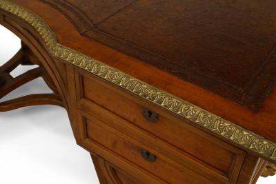 English Regency Satinwood Desk