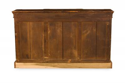 English Regency Sideboard with 3 Glass Doors