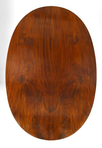 English Regency Style Mahogany Center Table