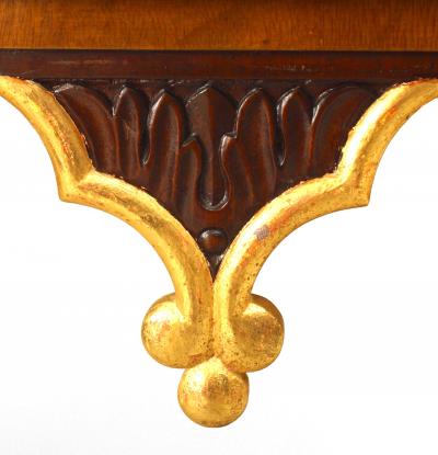 English Regency Style Mahogany Center Table