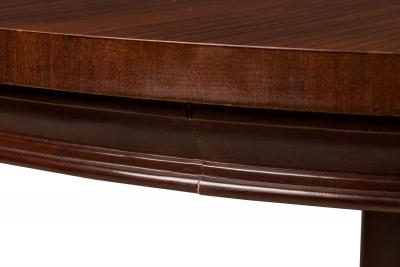 English Regency Style Mahogany Round Center Table