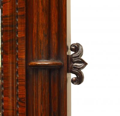 English Regency Style Rosewood Gothic Dresser