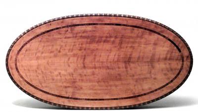 English Regency Style Satinwood Center Table