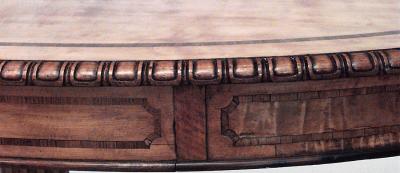 English Regency Style Satinwood Center Table