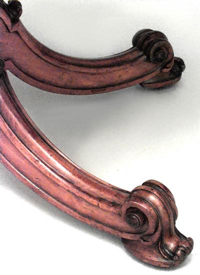 English Regency Style Satinwood Center Table