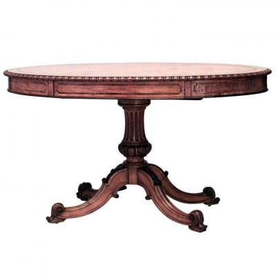 English Regency Style Satinwood Center Table