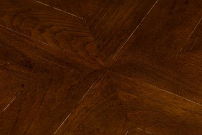 English Regency Style Square Oak Low Coffee Table