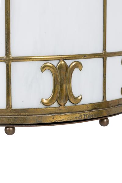 English Regency Style White Lantern
