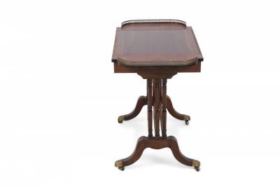 English Regency Style Wooden Game Table